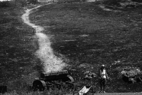 Στιγμιότυπο από το μέτωπο στην περιοχή Αέρινο - Αγχίαλος